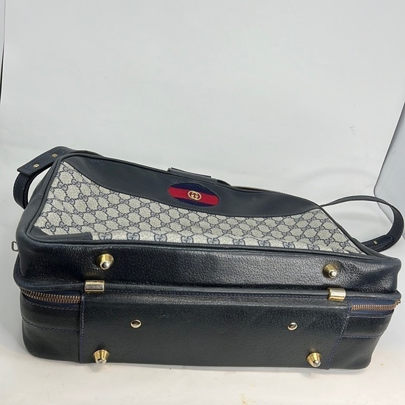 Large Vintage Gucci Carry On Attaché Shoulder Bag - Picture 4 of 16